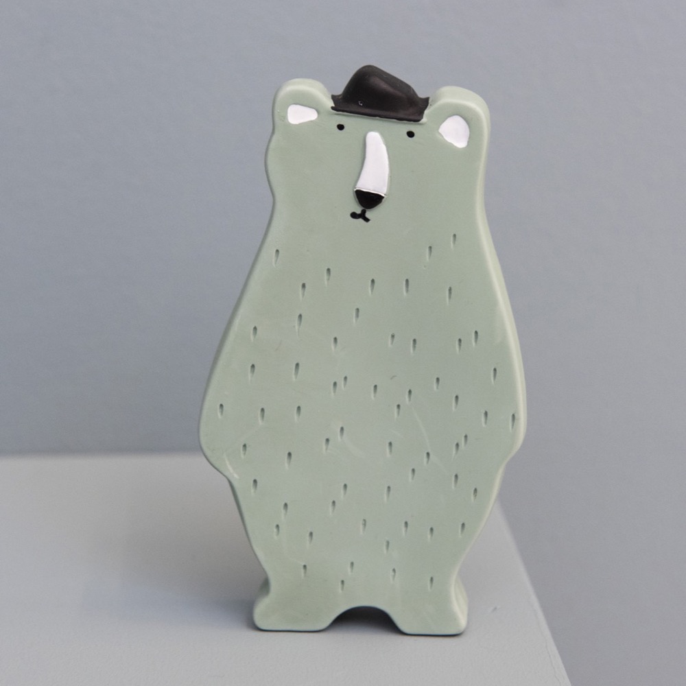 Natural rubber toy - Mr. Polar Bear